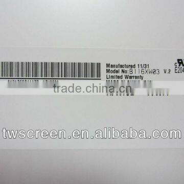 TFT lcd panel 11.6" B116XW03 V.2 for AUO LCD SCREEN DISPLAY