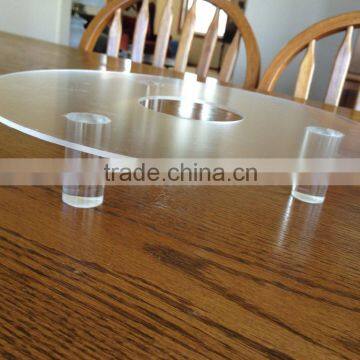 high quality or customized Clear Acrylic Cake Stands