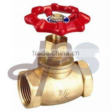 Brass Globe stop Valve with Steel Wheel