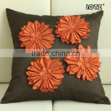 2015 new design cushion cover embroidery design wholesale