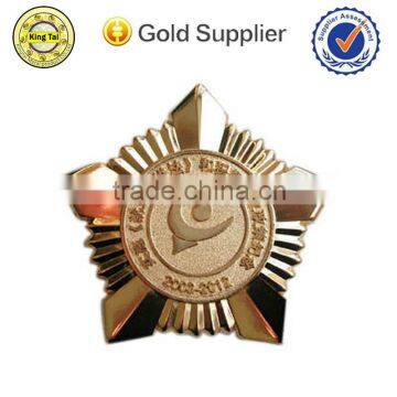 top quality manufacture promotional custom scout badge with metal