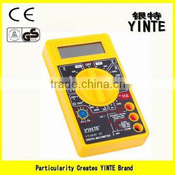 China factory Digital LCD display Multimeter with insulated ABS,Max. reading 1999.7 Kind measurement pattern,19 range