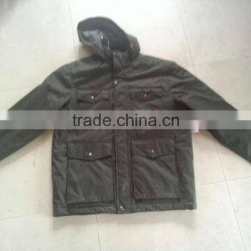 2015 winter casual multi pocket mens jacket custom jacket in stock