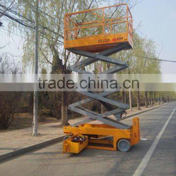 Self Propelled Scissor Lift Mini Aerial Work Platform photo-5