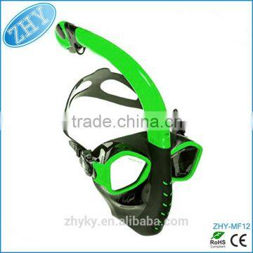 Scuba Diving Equipment Full Face Mask Diving Snorkel Set