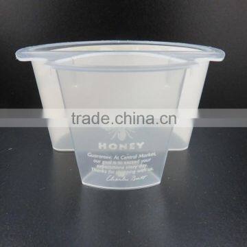 Lowest Price FDA Standard Special 220ml Plastic Yogurt Cup With Honey Sauce photo-3
