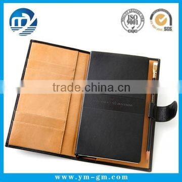 Wholesale OEM printed small pocket notebook leather cover notebook