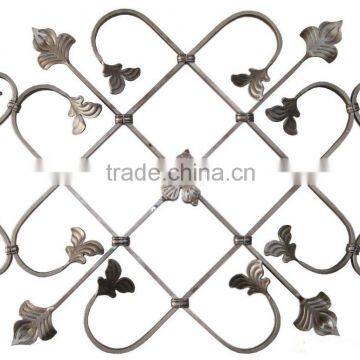 galvanized wrought iron fence gate component design