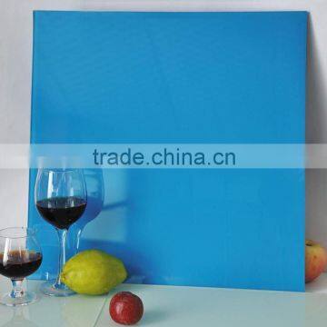 4-12mm blue painted Glass/back painted glass/wall decorative glass