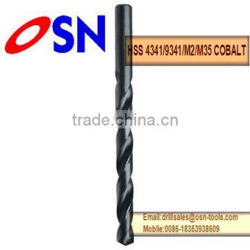 Professional HSS M35 twist drills fully ground