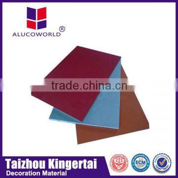 Alucoworld clean board pe aluminum composite siding facade