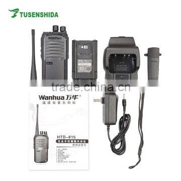 136-174MHz 403-480MHz Selectable Single Band Walkie Talkie Wanhua HTD-815 5-10km Transceiver photo-6