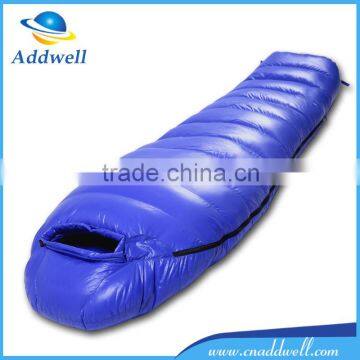 Outdoor travel hiking ultralight goose down mummy sleeping bag