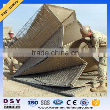 2016 alibaba sand filled gabion hesco blast wall