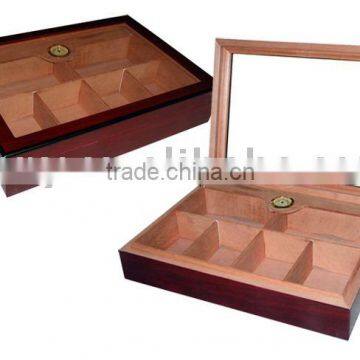 Hot!!! Wooden Humidor Gift Set