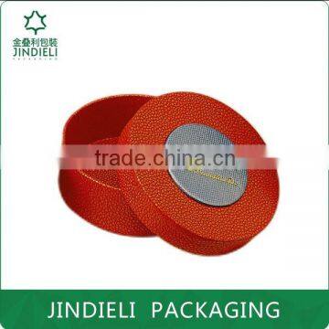 round red paper food packaging box for gift