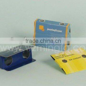 Foldable Paper binocular, telescope, advertising gift,promotion gift,premium, souvenir