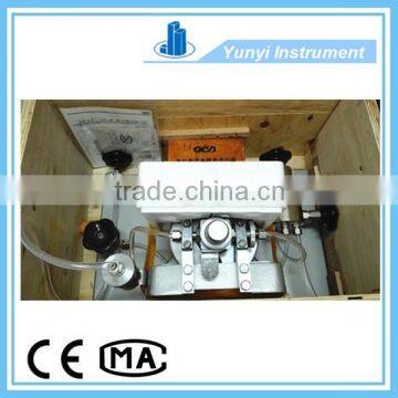 pressure gauge calibration vacuum dead weight tester