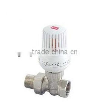 Brass 3/4" Automatic Thermostatic Radiator Valve(Straight valves)