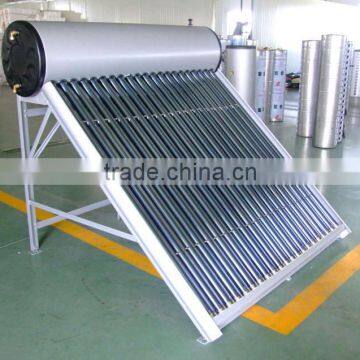 low pressure vacuum tube solar heater approved by Inmetro