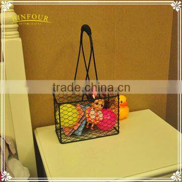 Wholesales metal sundries storage basket for home deco