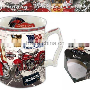 CARMANI Gift Set - Mug OLD VEHICLES Design