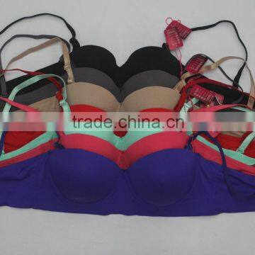 Ladies High Quality Lingerie Sexy Strapless Bra Underwear 2015 photo-3
