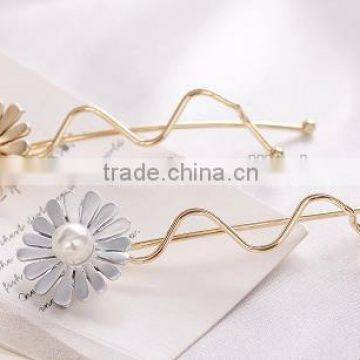 New Fancy Decorative Flower Beaded Hair Bobby Pins Hair Clip photo-3