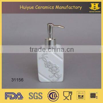 ceramic lotion dispense, liquid soap dispense, shampoo dispense