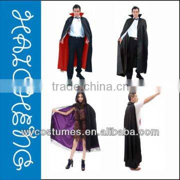 100% polyester Satin Witch Cape Costume