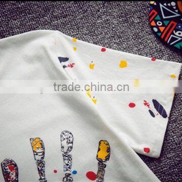 The New Summer 2015 Men's Graffiti Short Sleeve T-shirt for Cheap t Shirt Wholesale photo-6