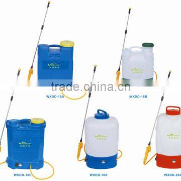 Rechargeable Electric Powered Agricultural Backpack Sprayer