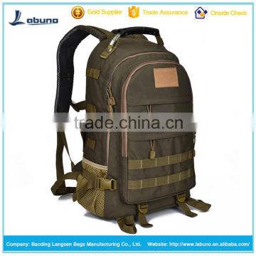 Fashion outdoor army military bag military backpack for men and women