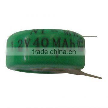 30h Nimh Button Cell/ni mh B40H Rechargeble Button Battery