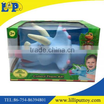 Children funny soft toy dinosaur hand puppet toy