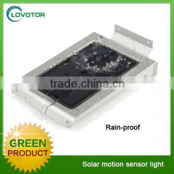 Hot sale small solar motion sensor light 2016