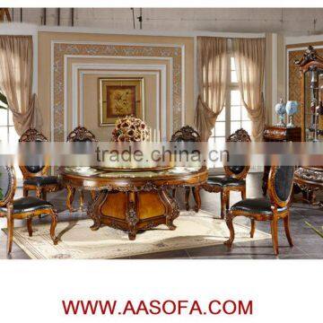 Rubber Wood Dining Table and Chairs Sets,dining Room Furniture Guangzhou photo-4