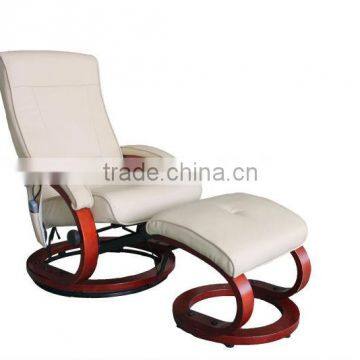 Electronic Massage Reclining Chair with Ottoman