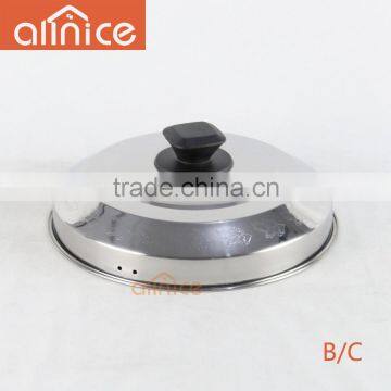 Allnice-New Design #430 Stainless Steel 2-layer 15-qt Durable Multipots & Steamers With Steel Lid and Bakelite Handles&knob photo-5