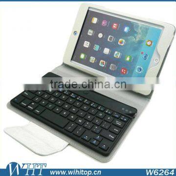 Hot Selling Detachable Ultra Thin Wireless Bluetooth Keyboard Leather Case For IPad Mini, For IPad Mini Case With Keyboard photo-5