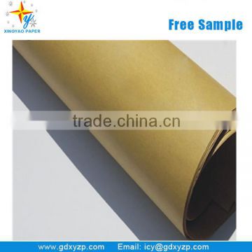 PE Laminated 80gsm Brown Kraft Paper Roll 200gsm