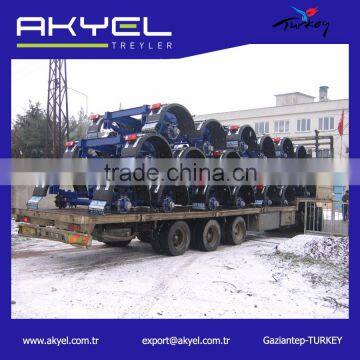 Turkey drawing bar /dolly semi trailer factory