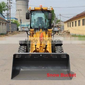 Snow Bucket for Loader, Wheel Loader With Snow Bucket