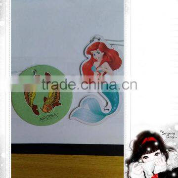 New Landed High Quality and Attractive Double Fish Hanging Car Paper Air Freshener
