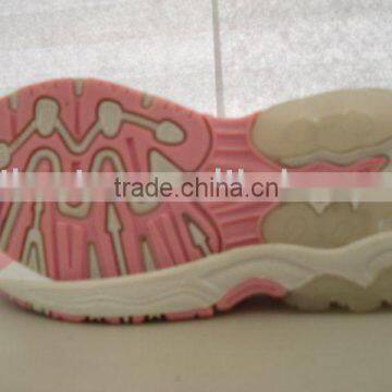 NEW HOT SALE BEIGE PINK WHITE WOMEN/MEN TPR SHOE SOLE