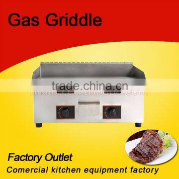 With CE Certification gas table top griddle