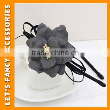 PGHD0342 High Quality Holiday Passionate Large Flower Headband Hairband Hair Accessories for Women photo-2