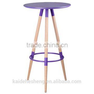 Colored Wooden Mdf Round Table Table Bases for Granite Tops photo-5