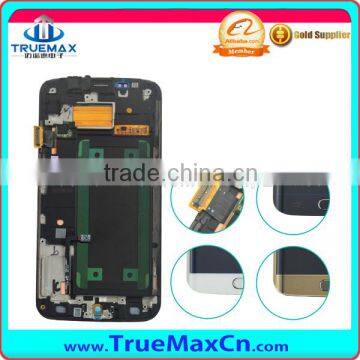 Touch screen for samsung galaxy s6 edge, for samsung galaxy s6 edge lcd with digitizer