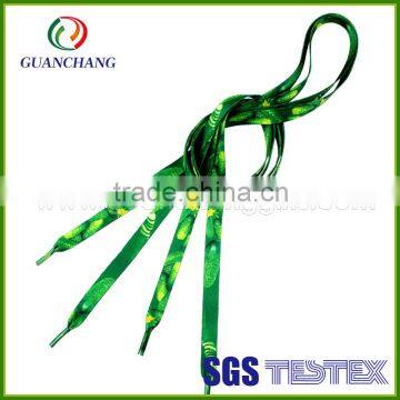 Imprinting Colored flat 20mm nylon shoelace flat, shoelace strap